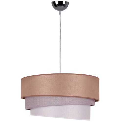  Duolla - Luster na sajli TRIO 1xE27/40W/230V prečnik 45 cm smeđa/siva/srebrna Slike