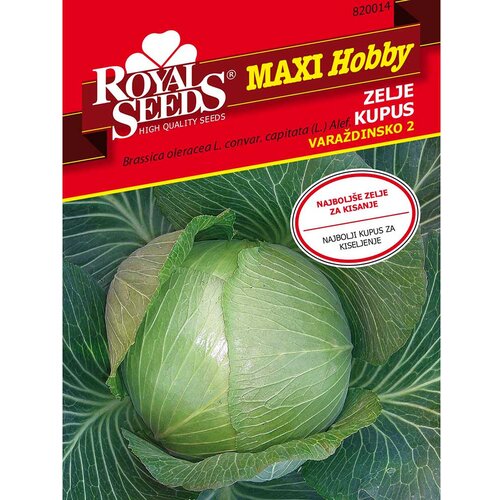 ROYAL SEEDS Sjeme povrća MAXI HOBBY 14 KUPUS VARAŽDINSKO 3 Cijene