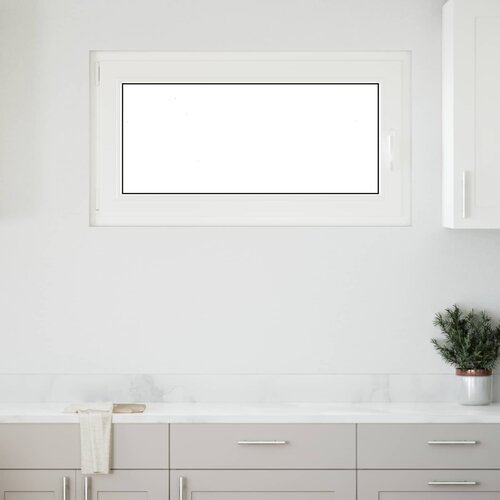  Prozor za podrum RISOR 110 x 50 cm PVC i staklo Bijela Cijene