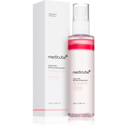 MEDICUBE PDRN Pink Glutathione Serum Mist posvetlitveni serum za obraz z učvrstitvenim učinkom v pr&amp;scaron;ilu 100 ml Slike