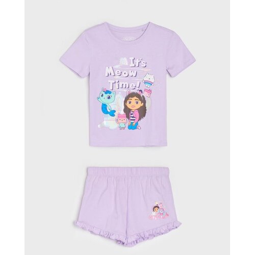 Sinsay Pamukna dvodijelna pidžama s printom Gabby's Dollhouse Cene