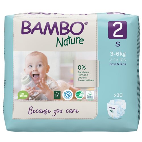 Bambo Nature plenice Mini 3-6 kg, 30 kos 1000019252 Cene