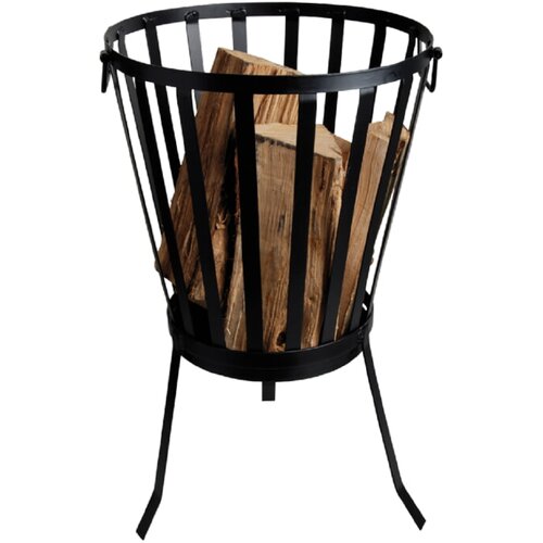 Esschert Design fancy flames košara za vatru (ø x v: 34,8 x 56,8 cm, crne boje) Cijene