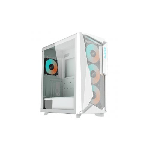 Gigabyte CASE C301G White3xARGB fans(1xRear; 3xFront)GPU H : 400mm; Dust filter Cijene