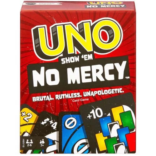  Igre HWV18 igra na ploči UNO Show 'em No Mercy Igra s kartami Odbacivanje Cene