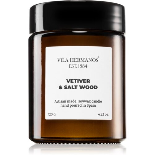 Vila Hermanos Apothecary Vetiver & Salt Wood dišeča sveča 120 g Cene