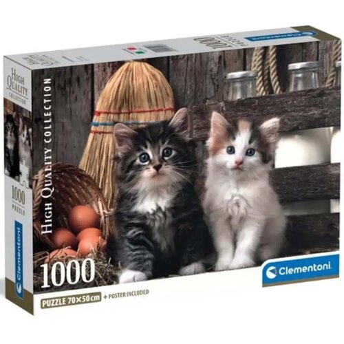 Clementoni Čarobni mucki HQC 1000-delni puzzle - Cene