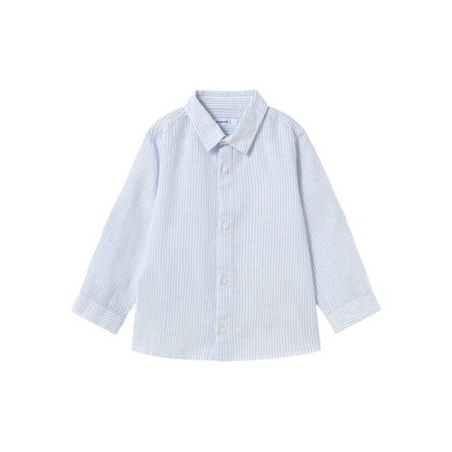 Mayoral Srajce z dolgimi rokavi 1116 Camisa manga larga Azul Modra Cene