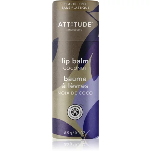 Attitude Leaves Bar Coconut naravni balzam za ustnice 8,5 g