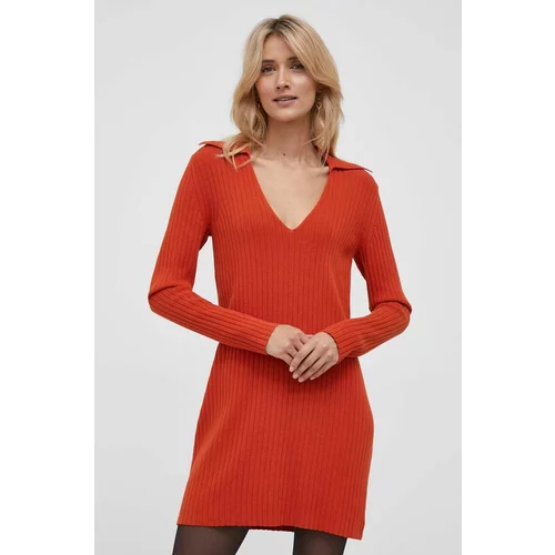 Sisley Obleka oranžna barva