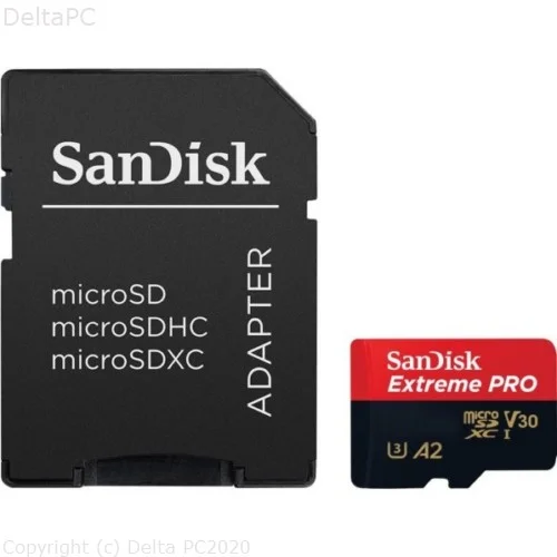 MEM SD MICRO 128GB SanDisk Extreme Pro A2,V30 U3 +A