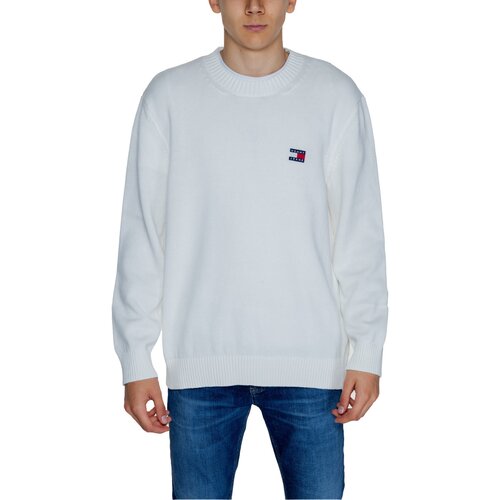 Tommy Hilfiger Puloverji TJM REG BADGE DM0DM19191 Bela Cene