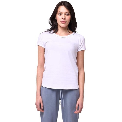 Leone 1947 Majice s kratkimi rokavi Woman T-Shirt Short Sleeves Be Glam Bela Cene
