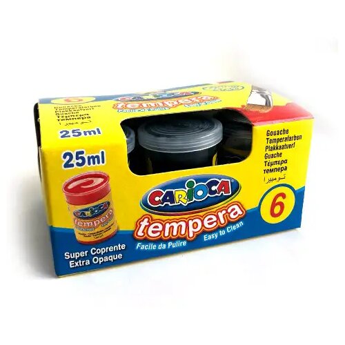 Carioca crna tempera u posudi 35gr - outlet Cene