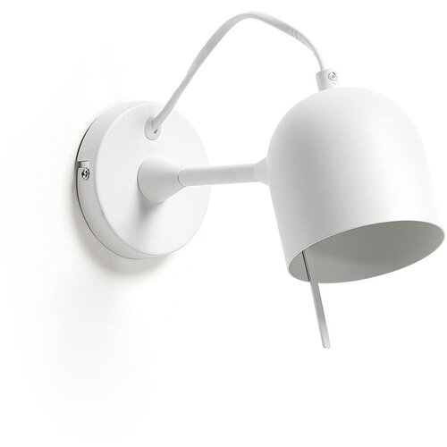 Kave Home Bijela zidna lampa Lucilla &amp;ndash; Slike