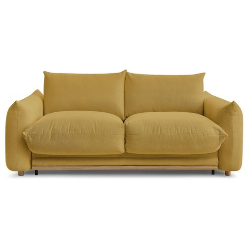 Bobochic Paris Žuta sklopiva sofa 214 cm Ernest – Cijene