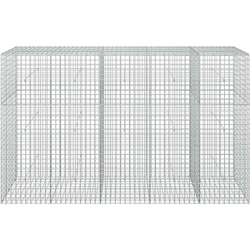  Gabion s 5 mm žicom i mrežom 5x5 cm 250x50x150 cm Slike