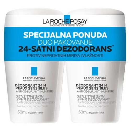 LAROCHE-POSAY La Roche-Posay deodorant physio 50ml + 50ml Slike
