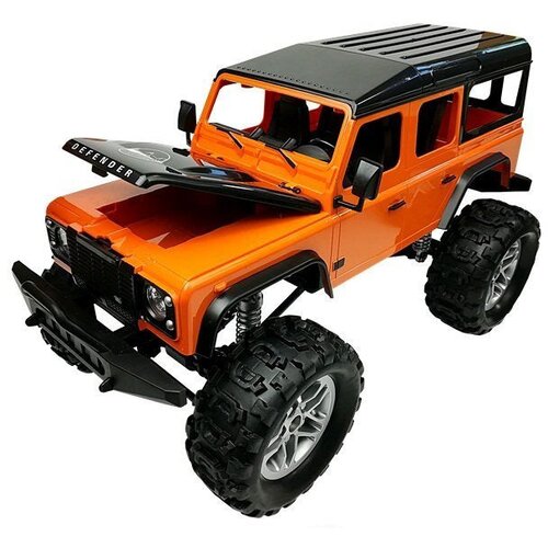  Licencirani auto na daljinsko upravljanje Land Rover Defender 1:14 - narančasti Slike