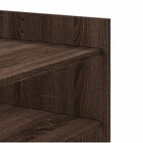  Stolić za kavu smeđa boja hrasta 80x50x50 cm konstruirano drvo Slike