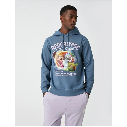 Koton Rick And Morty Sweatshirt Licensed Printed