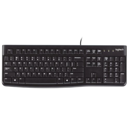 Logitech K120 OEM Črna črna tipkovnica, (21019513) Cene