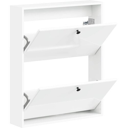  Ormar za cipele na zidu BREDA 71 x 17 x 86 cm Konstruirano drvo Slike