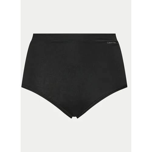 Calvin Klein Underwear Klasične spodnje hlačke z visokim pasom 000QD5173E Črna