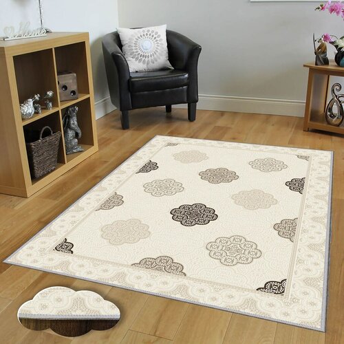 Conceptum Hypnose Tepih Eexfab1124, Pravougaoni, 80 x 150 cm, Krem Cijene