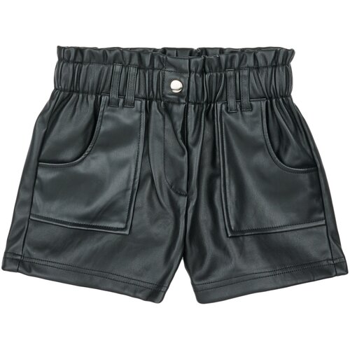 Only Kratke hlače &amp;amp; Bermuda KOGSTEPHANIE FAUX LEATHER SHORTS CS OTW Črna Slike