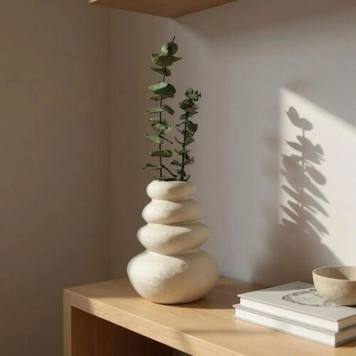 WALLXPERT calma - beige beige decorative pot Cene