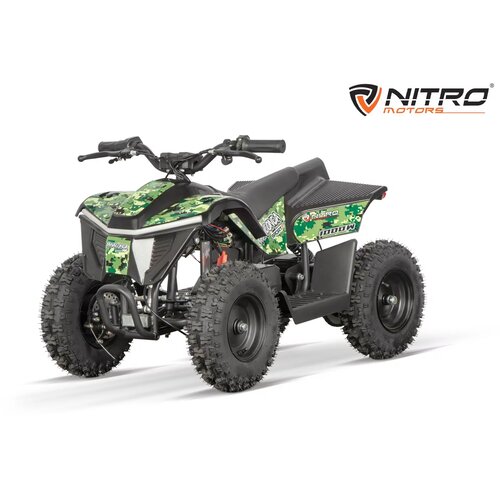 Beneo Otro&amp;scaron;ki električni &amp;scaron;tirikolesnik E-Quad Anaconda VX 1000W 36V12Ah litij Zelena Slike