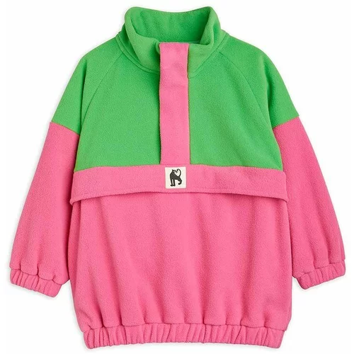 Mini Rodini Otroški pulover roza barva