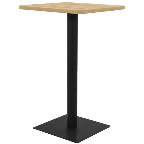 VidaXL Bistro stolić boje hrasta 78,5 x 78,5 x 107 cm Slike