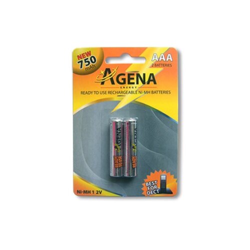 Agena punjiva baterija AAA 1.2V 750mAh (2kom) ( AGN221 ) Cene