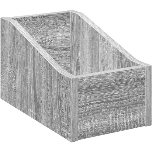  Kutija za LP ploče Siva Sonoma 18 x 32 x 18 cm Slike