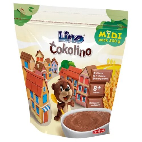 Lino bezmliječna instant kaša čoko500g Cijene