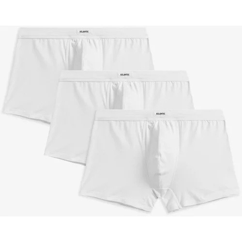 Atlantic Man boxers 3Pack - white