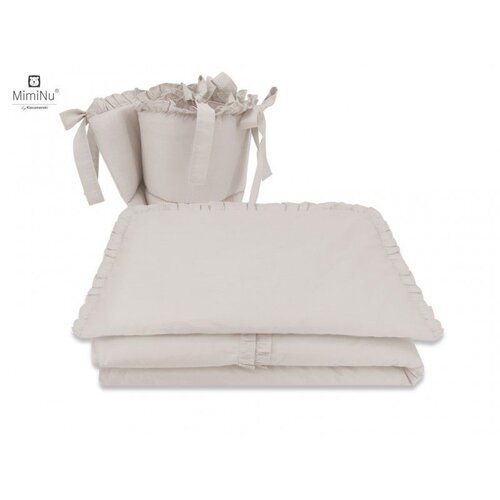 MimiNu posteljina 3 elem. Royal Beige Slike