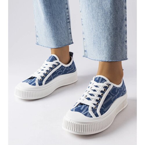 Gemre Navy platform sneakers Alfianello Cene