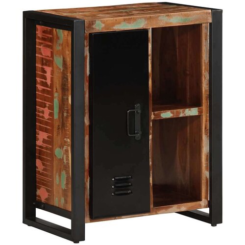 vidaXL Komoda Višebojna 55x35x70 cm Puno Obrađeno Drvo Cene