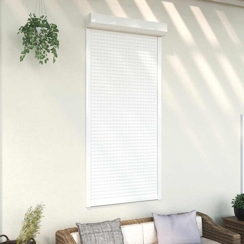 vidaXL rolete iz aluminija 100x210 cm bele Cene