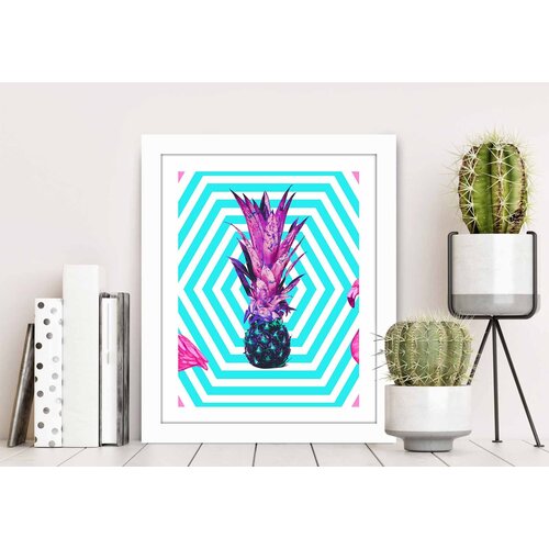 Wallity BCT-036 multicolor decorative framed mdf painting Cene