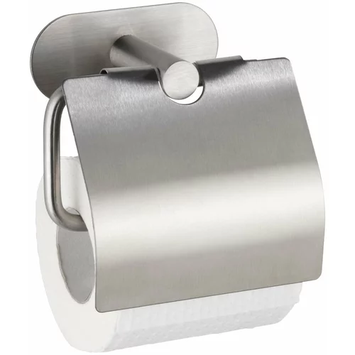 Wenko držač za toaletni papir od nehrđajućeg čelika bez bušenja turbo-loc® orea cover