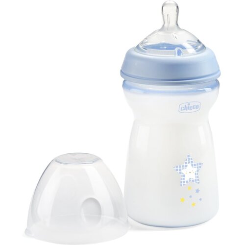 Chicco Natural Feeling Boy steklenička za dojenčke 6m+ 330 ml Cene