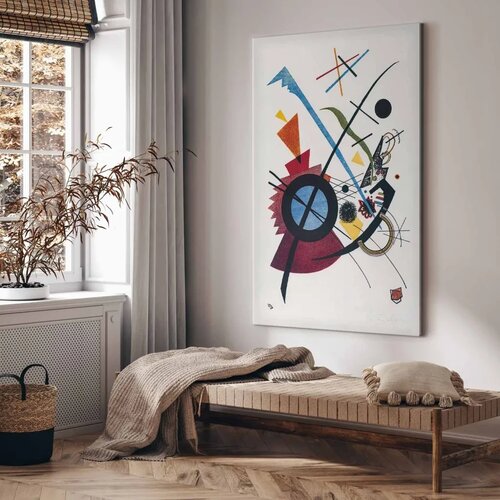  XXL slika - Wassily Kandinsky &amp;ndash; Violett 107x160 Slike