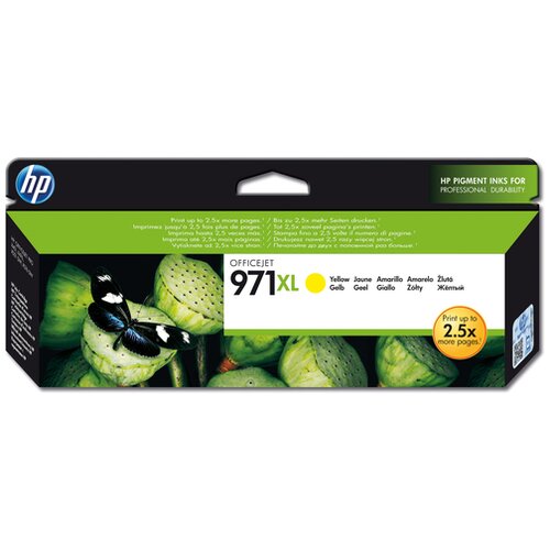 HP ČRNILO RUMENO 971XL ZA OJ PRO X476/576/451/551 ZA 6.600 STRANI CN628AE Slike