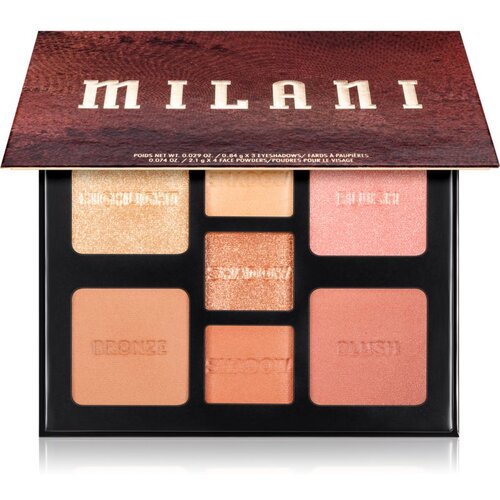 Milani All inclusive palette multi paleta za oči i lice medium to deep Cene