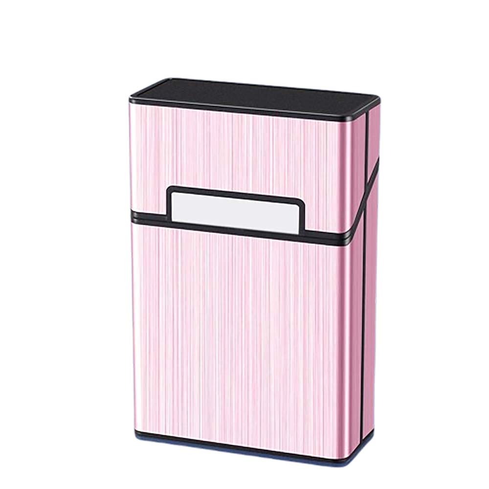 INF Kovinski etui za cigarete za 20 običajnih cigaret - magnetno zapiranje Pink, (5000158307) Cene