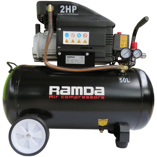 Ramda batni kompresor 50lit/8bar/1,5kW(2KM) 210lit/min RA 430628 Slike